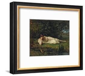 Study at the water's edge, 1864 by Berthe Morisot-Berthe Morisot-Framed Giclee Print