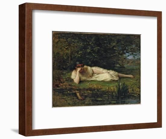 Study at the water's edge, 1864 by Berthe Morisot-Berthe Morisot-Framed Giclee Print