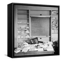 Study Belonging to Albert Einstein-Ralph Morse-Framed Premier Image Canvas