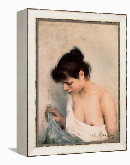 Study, C.1893-Ramon Casas i Carbo-Framed Premier Image Canvas