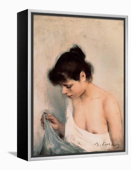 Study, C.1893-Ramon Casas i Carbo-Framed Premier Image Canvas