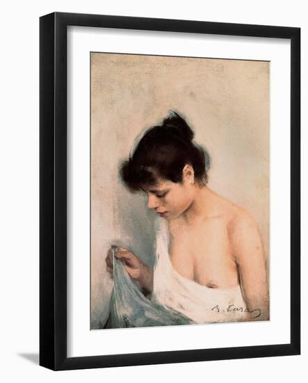 Study, C.1893-Ramon Casas i Carbo-Framed Giclee Print