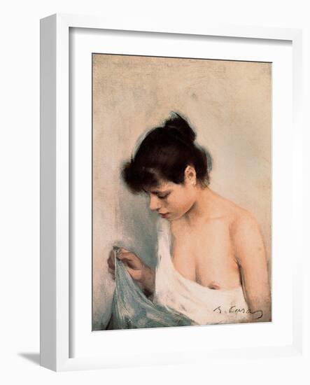 Study, C.1893-Ramon Casas i Carbo-Framed Giclee Print