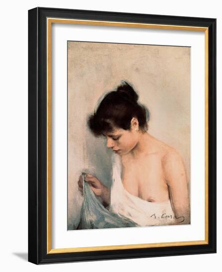 Study, C.1893-Ramon Casas i Carbo-Framed Giclee Print