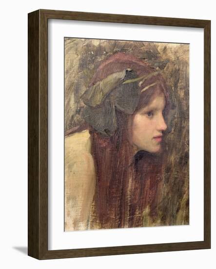 Study For a Naiad-John William Waterhouse-Framed Giclee Print