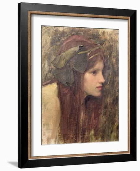 Study For a Naiad-John William Waterhouse-Framed Giclee Print