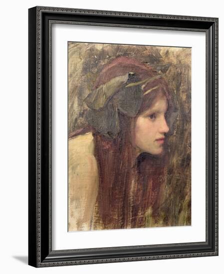 Study For a Naiad-John William Waterhouse-Framed Giclee Print