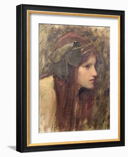 Study For a Naiad-John William Waterhouse-Framed Giclee Print