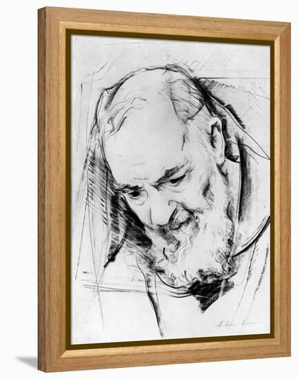 Study for a Padre Pio Monument, 1979-80-Antonio Ciccone-Framed Premier Image Canvas