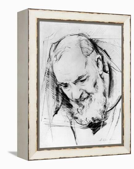 Study for a Padre Pio Monument, 1979-80-Antonio Ciccone-Framed Premier Image Canvas