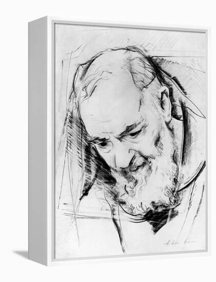 Study for a Padre Pio Monument, 1979-80-Antonio Ciccone-Framed Premier Image Canvas