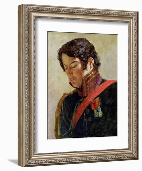 Study for a Portrait of Baron Dominique Larrey-Paulin Jean Baptiste Guérin-Framed Giclee Print