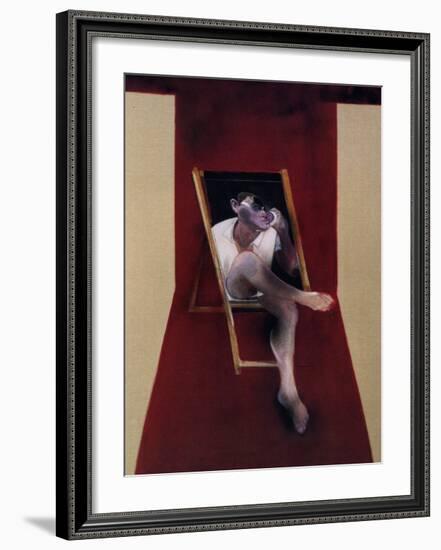 Study for a Portrait of John Edward, c.1989-Francis Bacon-Framed Art Print