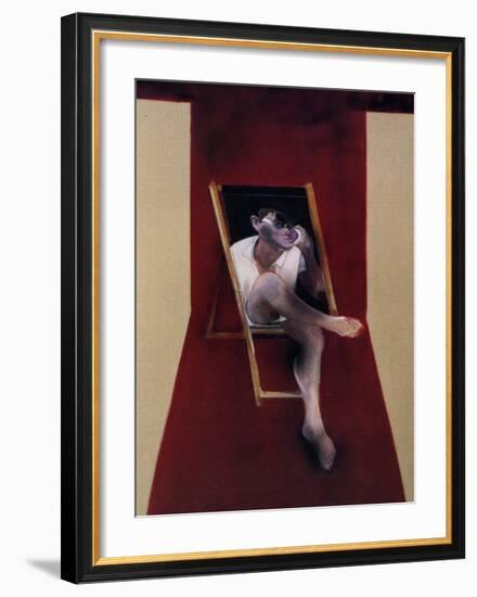 Study for a Portrait of John Edward, c.1989-Francis Bacon-Framed Art Print