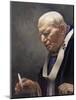 Study for a Portrait of Pope John Paul II (1920-2005) 2005-James Gillick-Mounted Giclee Print