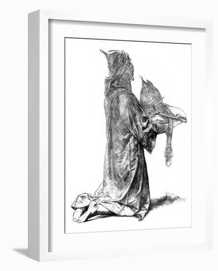 Study for a Saracen, for 'The Captivity of St Louis, C1880-1882-Alexandre Cabanel-Framed Giclee Print