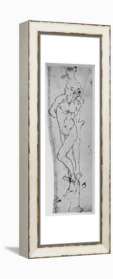 'Study for a St. Sebastian', c1480 (1945)-Leonardo da Vinci-Framed Premier Image Canvas