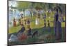 Study for a Sunday on La Grande Jatte - by Georges Seurat-null-Mounted Giclee Print