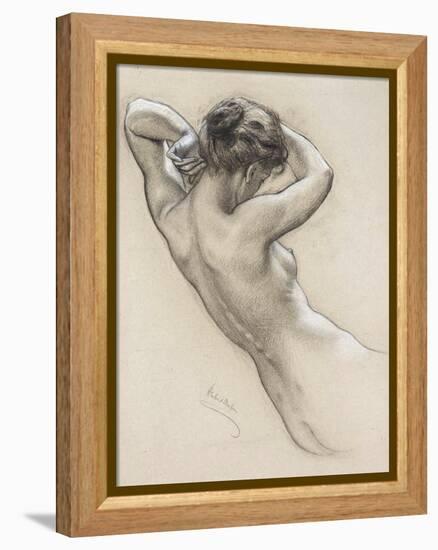 Study for a Water Nymph, Late 19th or Early 20th Century-Herbert James Draper-Framed Premier Image Canvas