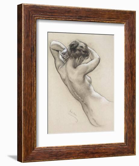 Study for a Water Nymph, Late 19th or Early 20th Century-Herbert James Draper-Framed Giclee Print