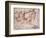 Study for Adam-Michelangelo-Framed Premium Giclee Print