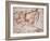 Study for Adam-Michelangelo-Framed Art Print