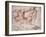 Study for Adam-Michelangelo-Framed Art Print