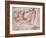 Study for Adam-Michelangelo-Framed Art Print