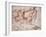 Study for Adam-Michelangelo-Framed Art Print