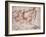 Study for Adam-Michelangelo-Framed Art Print