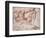 Study for Adam-Michelangelo-Framed Art Print