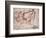 Study for Adam-Michelangelo-Framed Art Print