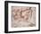 Study for Adam-Michelangelo-Framed Art Print