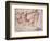 Study for Adam-Michelangelo-Framed Art Print