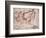 Study for Adam-Michelangelo-Framed Art Print