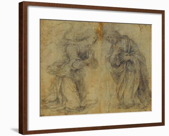 Study for an Annunciation-Lorenzo di Credi-Framed Giclee Print