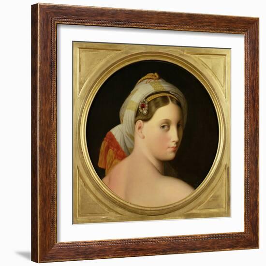 Study for an Odalisque-Jean-Auguste-Dominique Ingres-Framed Giclee Print