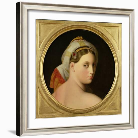 Study for an Odalisque-Jean-Auguste-Dominique Ingres-Framed Giclee Print