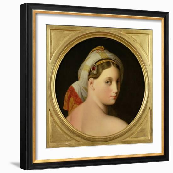 Study for an Odalisque-Jean-Auguste-Dominique Ingres-Framed Giclee Print