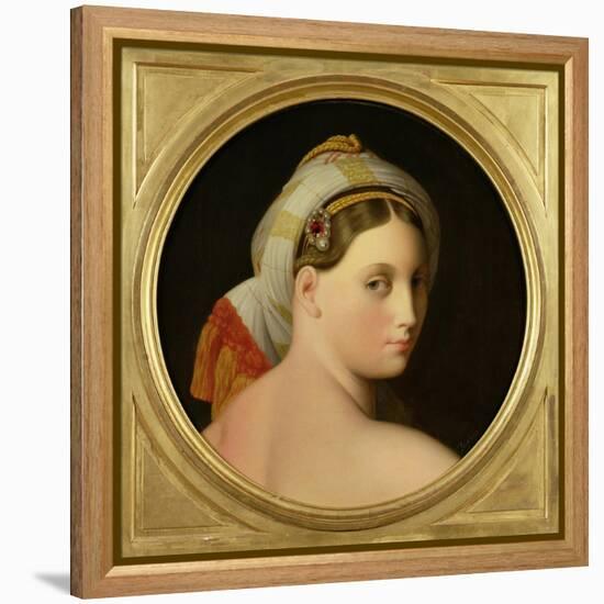 Study for an Odalisque-Jean-Auguste-Dominique Ingres-Framed Premier Image Canvas