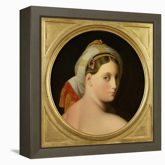 Study for an Odalisque-Jean-Auguste-Dominique Ingres-Framed Premier Image Canvas