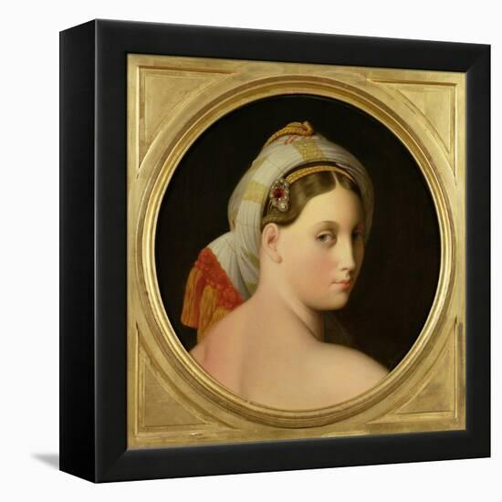 Study for an Odalisque-Jean-Auguste-Dominique Ingres-Framed Premier Image Canvas