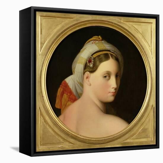 Study for an Odalisque-Jean-Auguste-Dominique Ingres-Framed Premier Image Canvas