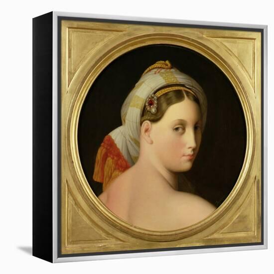 Study for an Odalisque-Jean-Auguste-Dominique Ingres-Framed Premier Image Canvas