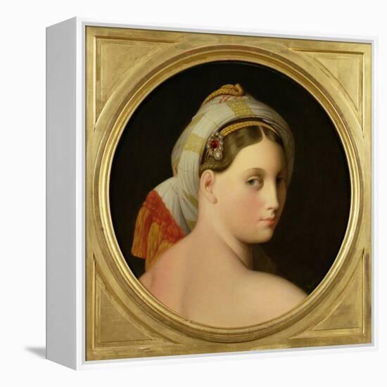 Study for an Odalisque-Jean-Auguste-Dominique Ingres-Framed Premier Image Canvas