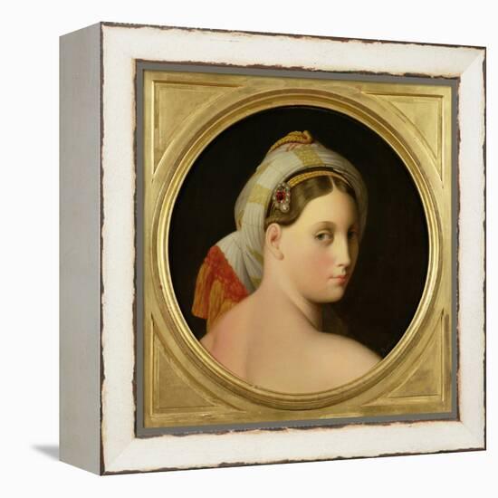 Study for an Odalisque-Jean-Auguste-Dominique Ingres-Framed Premier Image Canvas