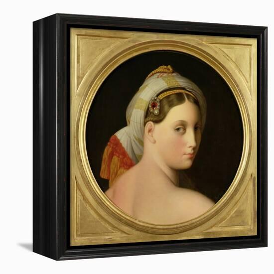 Study for an Odalisque-Jean-Auguste-Dominique Ingres-Framed Premier Image Canvas