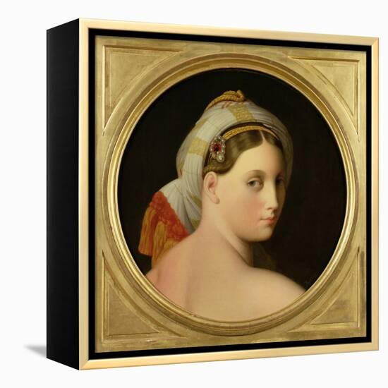 Study for an Odalisque-Jean-Auguste-Dominique Ingres-Framed Premier Image Canvas