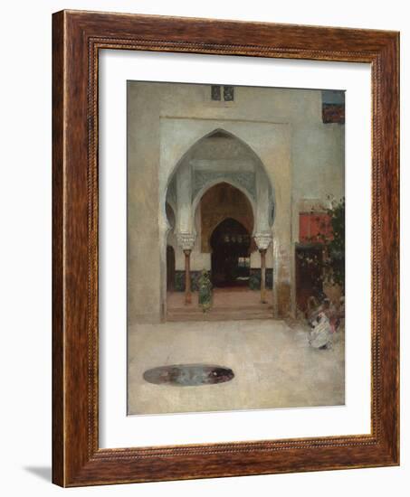 Study for 'At the Door of the Seraglio', C. 1890-Arthur Melville-Framed Giclee Print