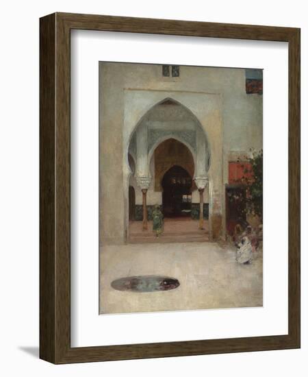 Study for 'At the Door of the Seraglio', C. 1890-Arthur Melville-Framed Giclee Print